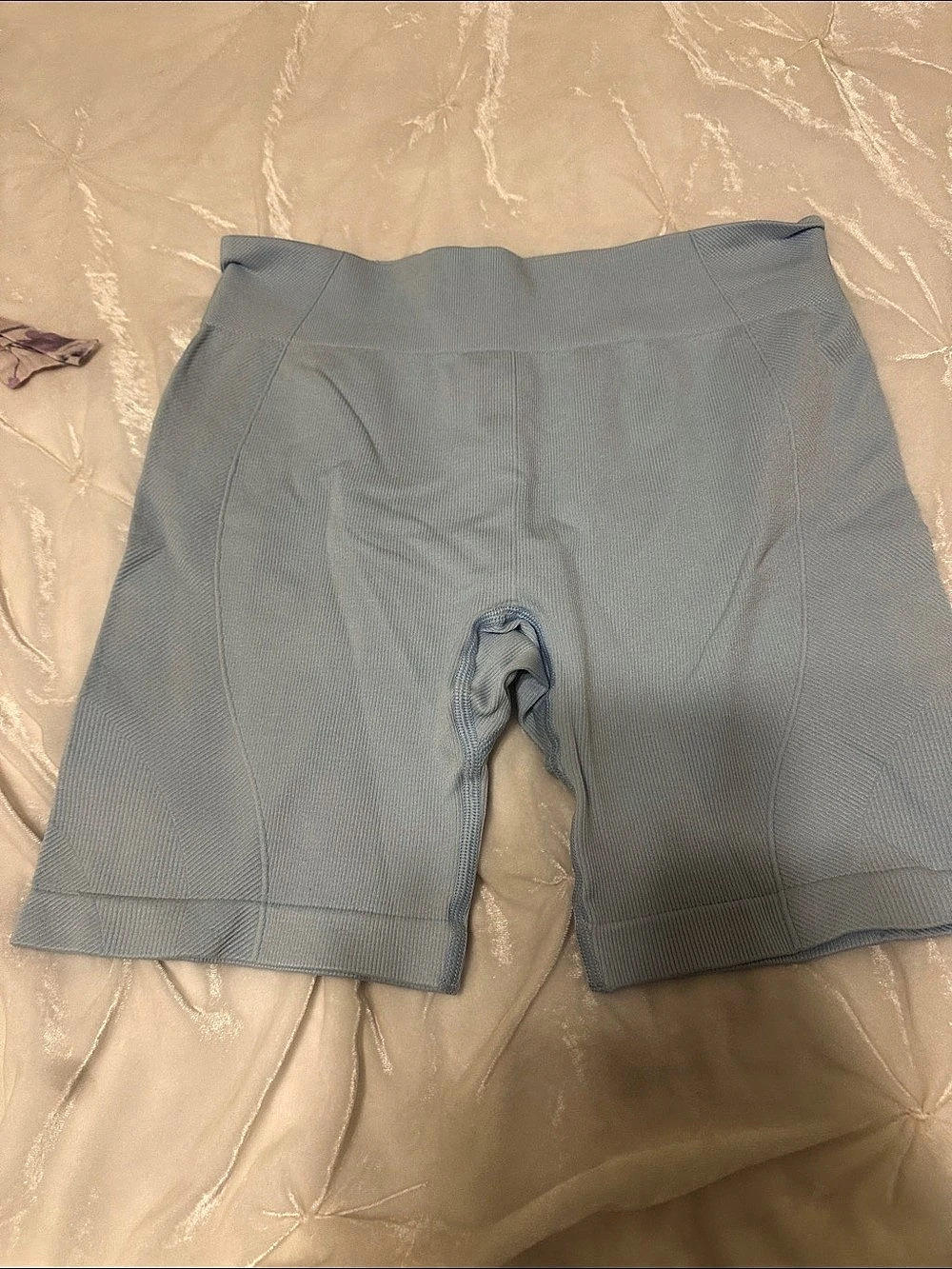 all in motion Ribbed Seamless Bike Shorts Blue XL (14)